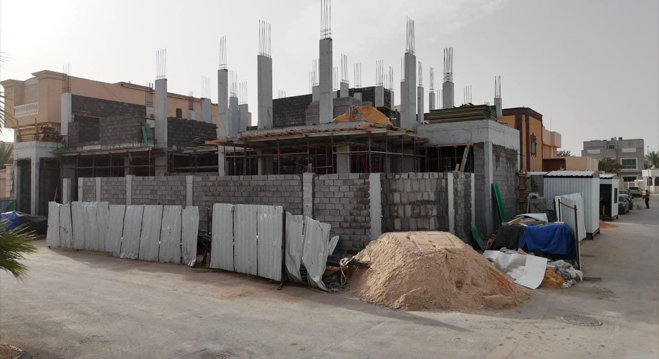 أعمال قيد التنفيذ — ريث الإنشائية، الرياض